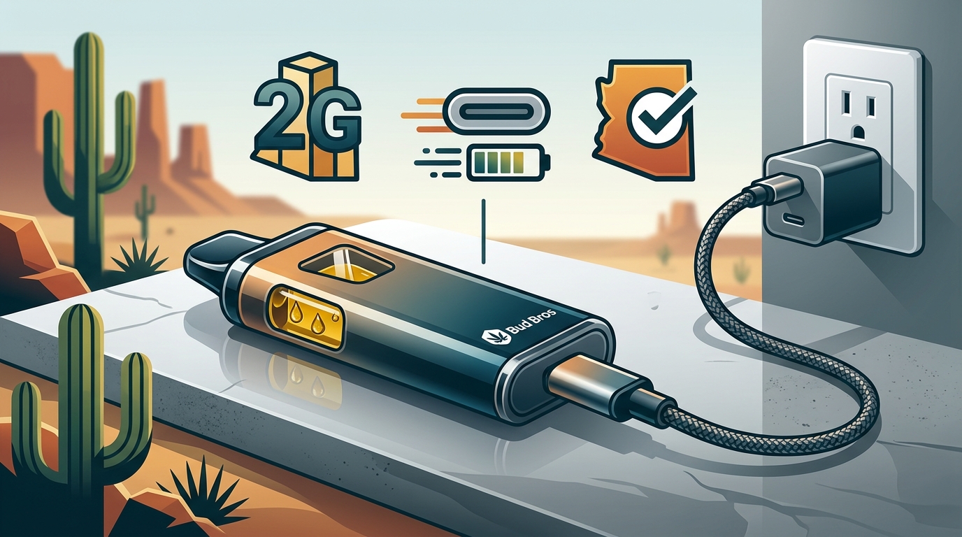 2G Disposable Vapes With USB-C Charging in Arizona